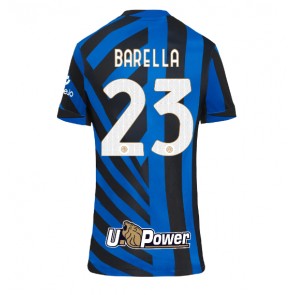 Inter Milan Nicolo Barella #23 Replika Hjemmebanetrøje Dame 2024-25 Kortærmet